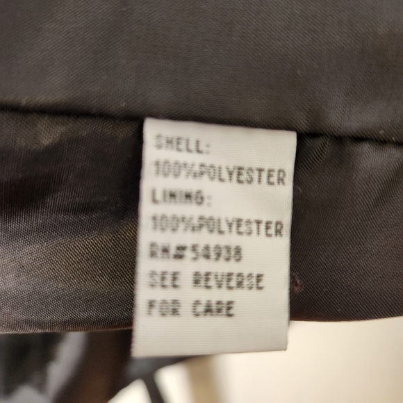 Women’s Black Trench Coat - Picture 7 of 8